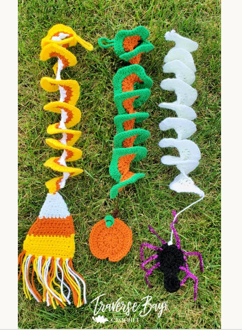 Crochet Halloween Wind Spinner Pattern