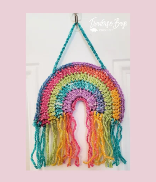 Crochet Rainbow Wall Hanging Pattern