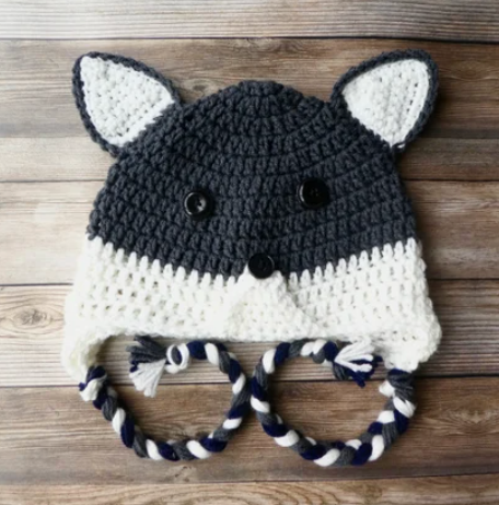 Crochet Wolf Hat Pattern