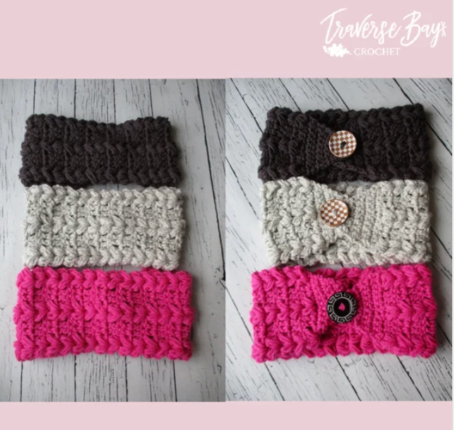 Crochet Braided Headband Pattern