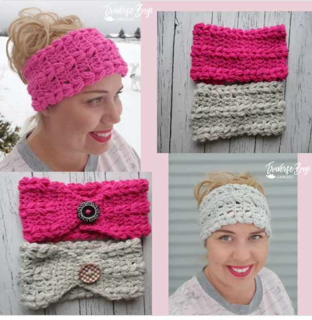 Crochet Braided Headband Pattern