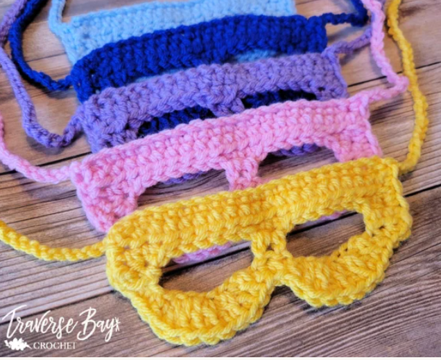 Crochet Superhero Mask Pattern