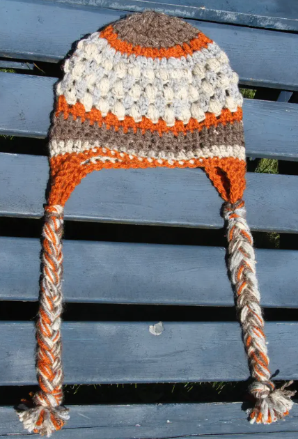 Crochet Toddler Earflap Beanie Pattern