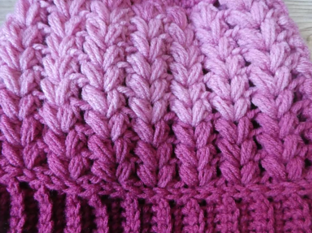 Crochet Puff Beanie Pattern