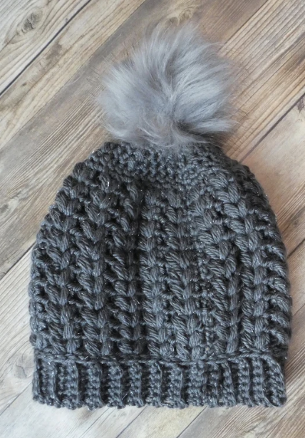 Crochet Puff Beanie Pattern