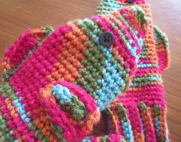 Crochet Fish Mitten Pattern