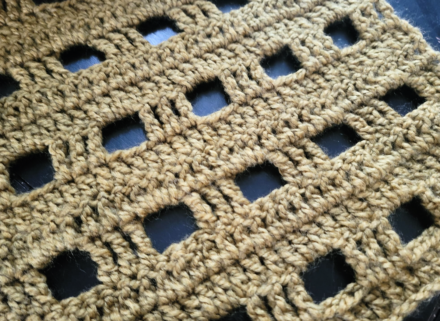 Crochet Window Scarf