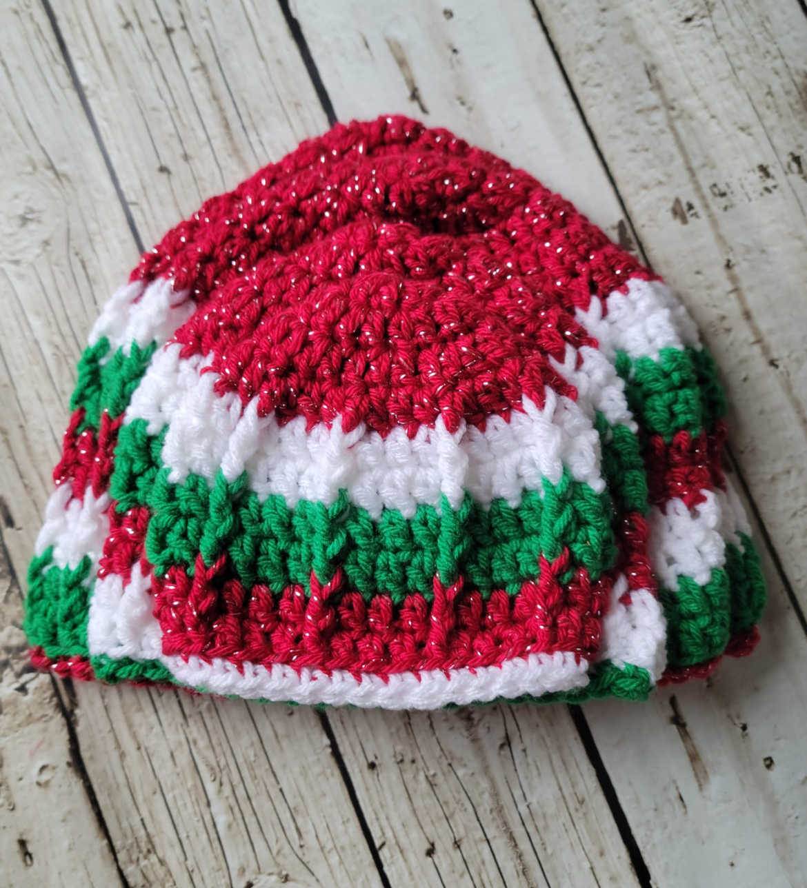 Crochet Holiday Beanie Pattern