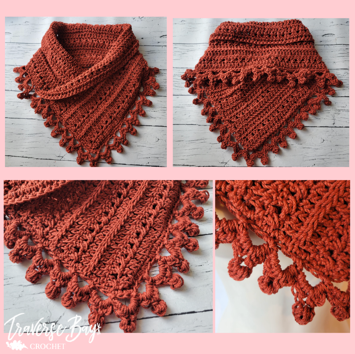 Crochet Slip Stitch Neck Warmer Pattern