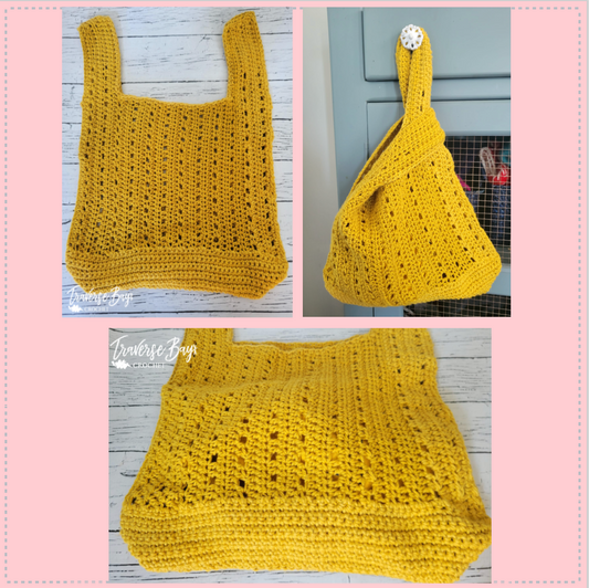 Crochet Easy Tote Bag Pattern