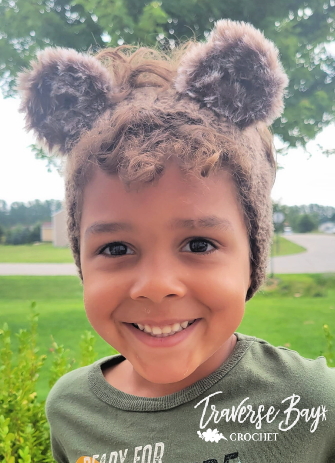 Crochet Bear Headband Pattern