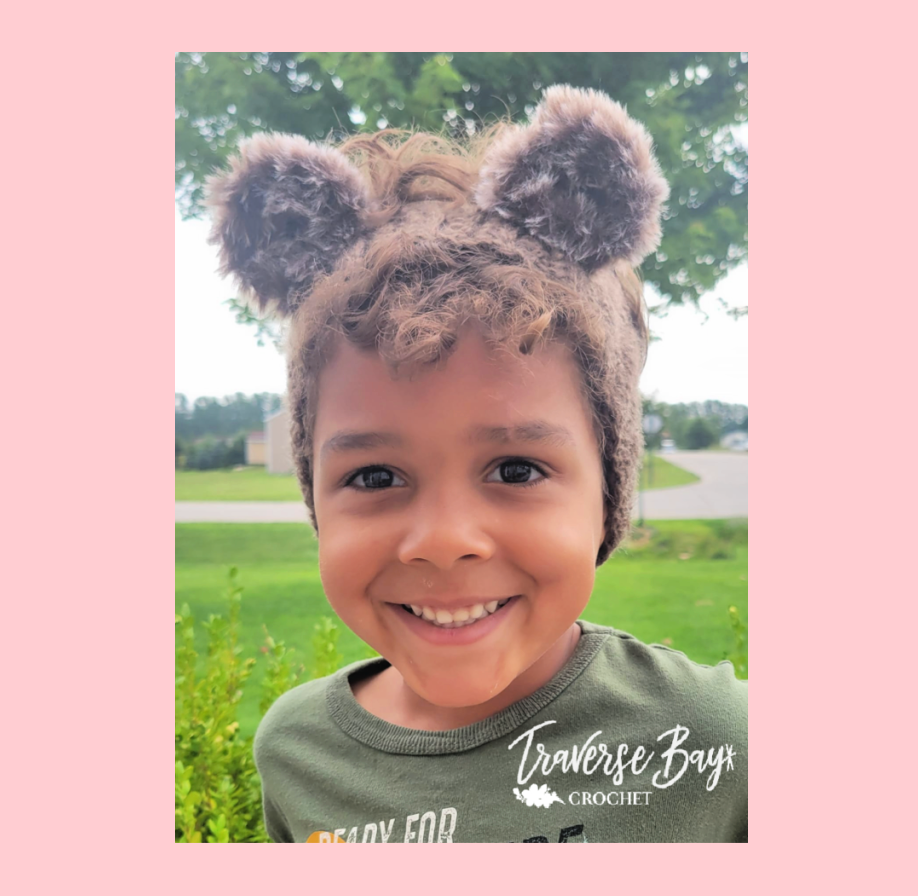 Crochet Bear Headband Pattern
