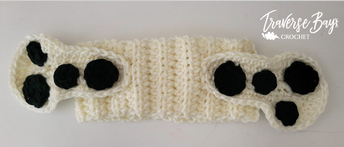 Crochet Puppy Ears Headband Pattern