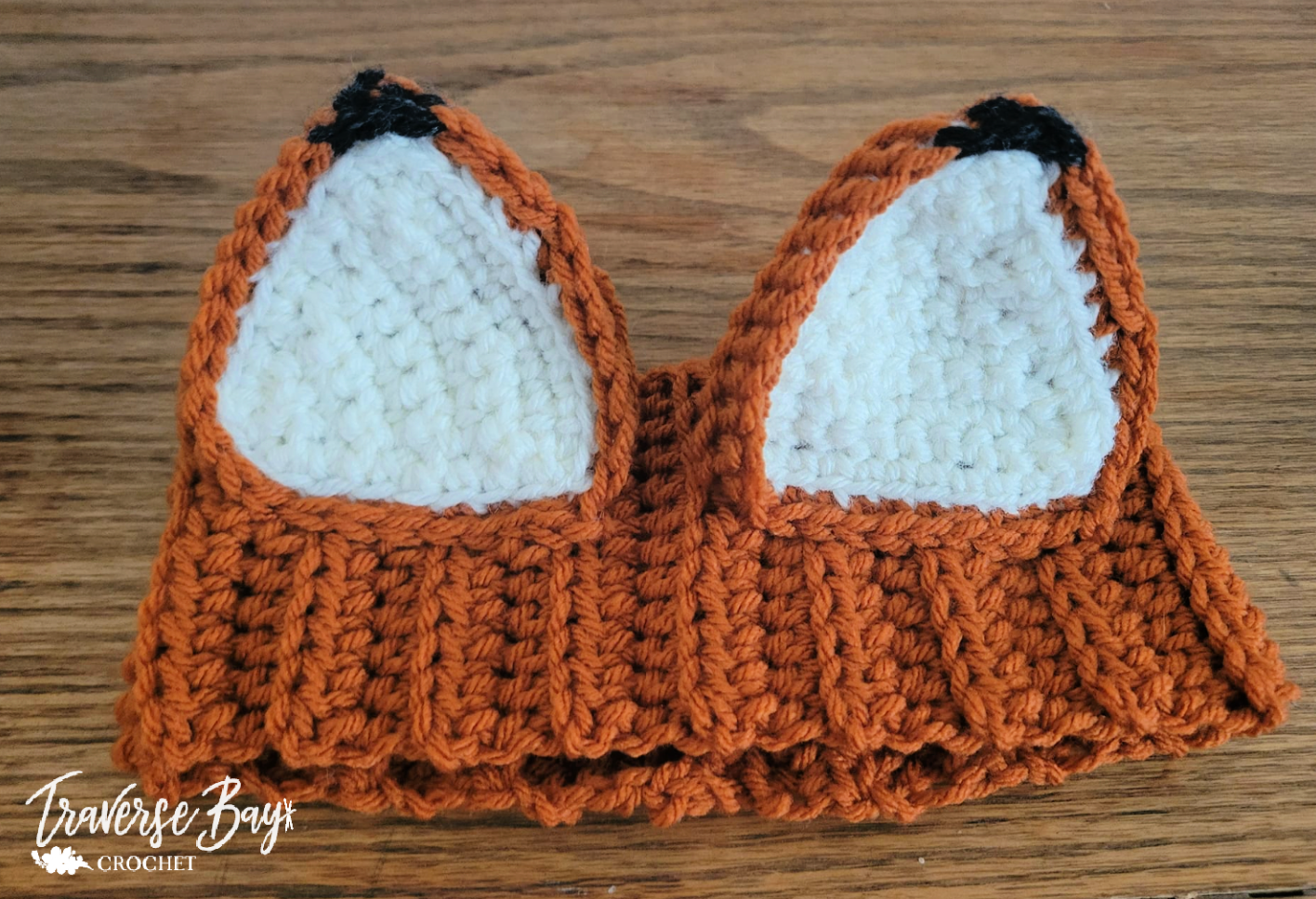 Crochet Fox Headband Pattern