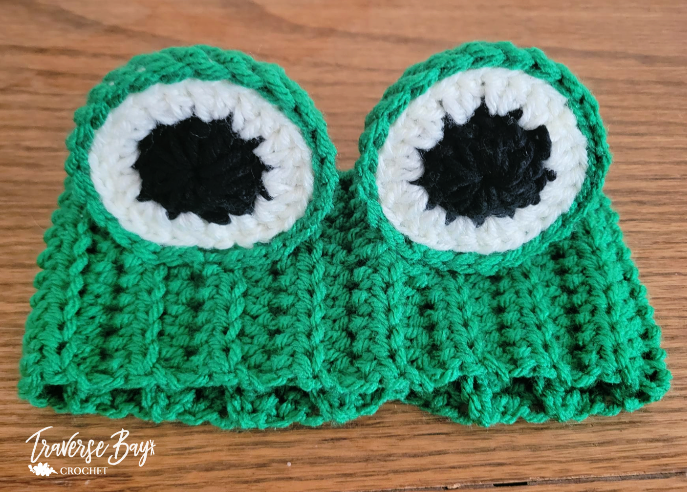 Crochet Frog Headband Pattern