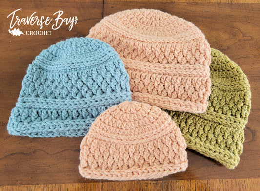 Crochet Bella Beanie Pattern