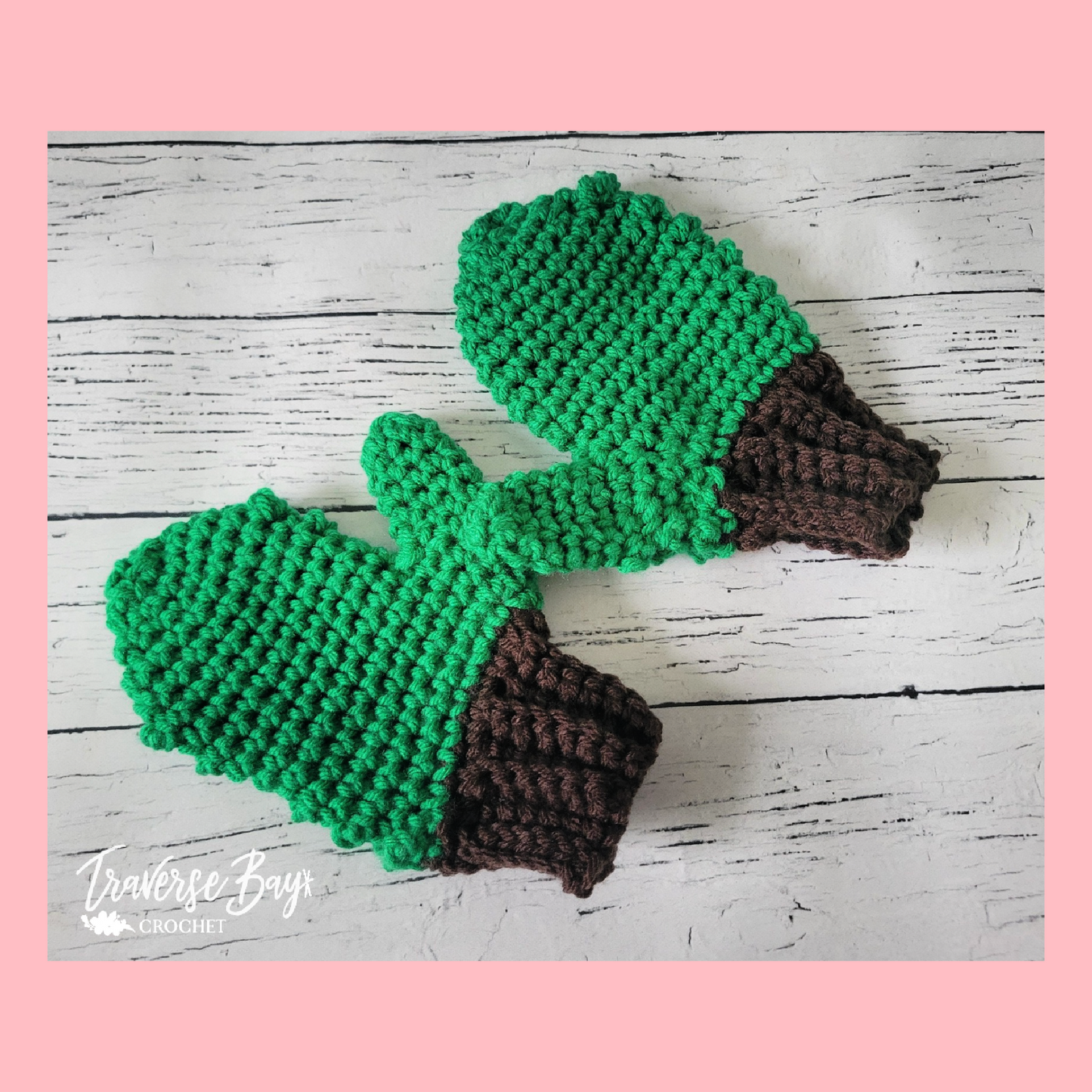 Crochet Child Cactus Mittens Pattern