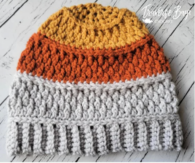 Crochet Alpine Beanie Pattern