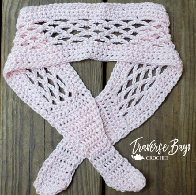 Crochet Lace Headband Pattern