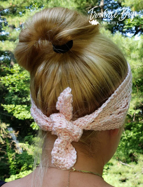 Crochet Lace Headband Pattern