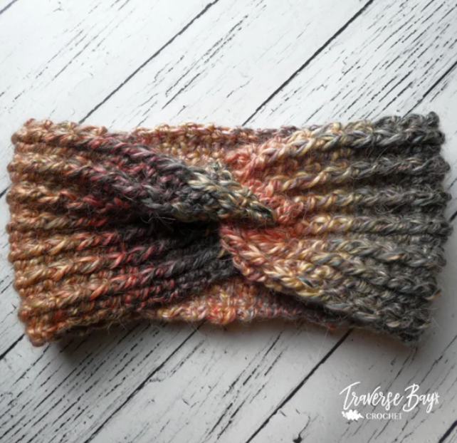 Crochet Twist Headband Pattern