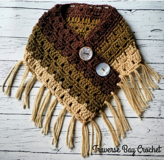 Crochet Fringe Scarf Pattern