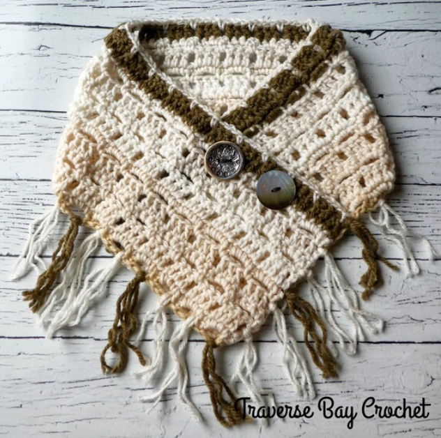 Crochet Fringe Scarf Pattern