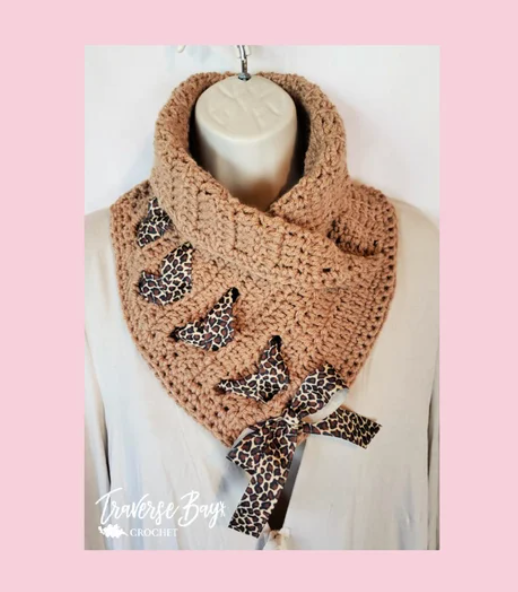 Crochet Ribbon Scarf Pattern