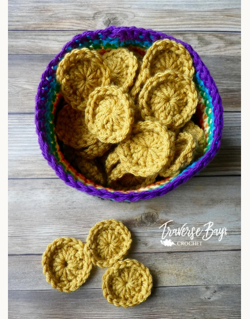 Crochet St. Patricks Day Gold Pattern