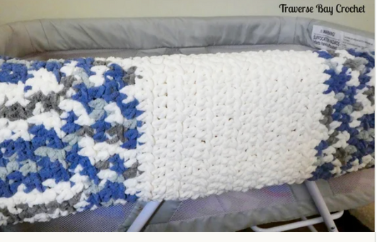 Easy Crochet Baby Blanket Pattern